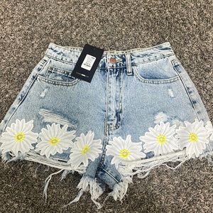Fashion Nova jean shorts